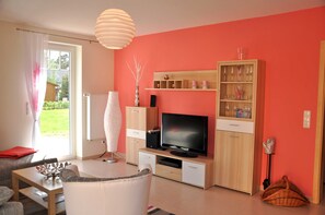 Tv och eldstad