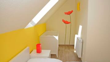 2 chambres, lit de bébé portatif, Wi-Fi