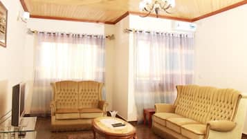 Sala de estar en el lobby