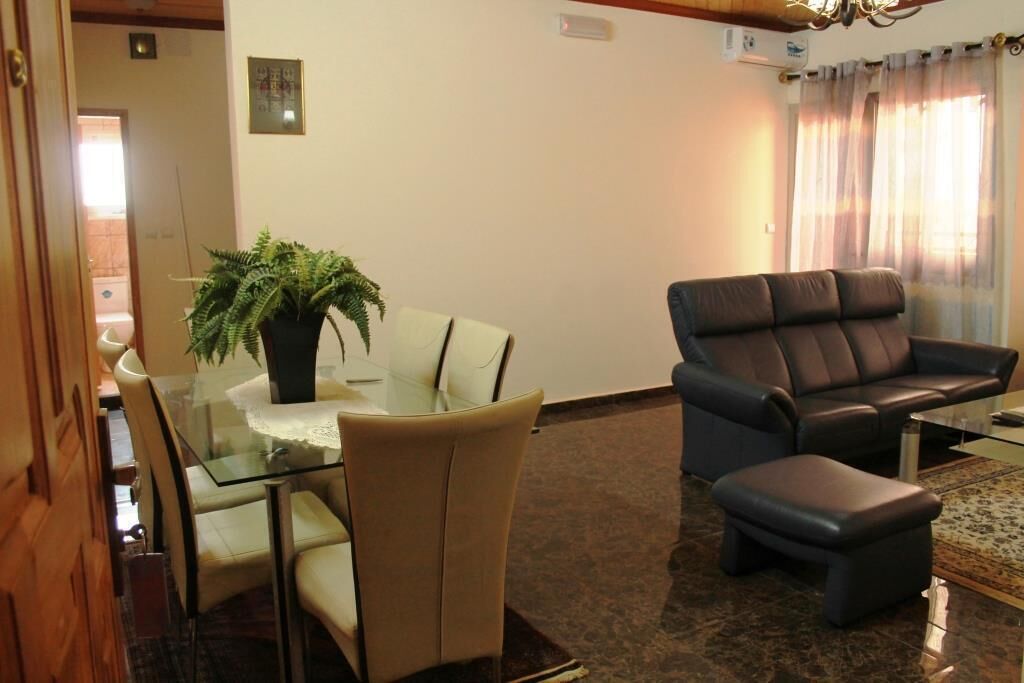 Luxury Apartment, 1 Bedroom | Living area | 43-inch TV with digital channels