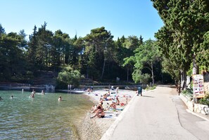 Beach nearby, 2 beach bars