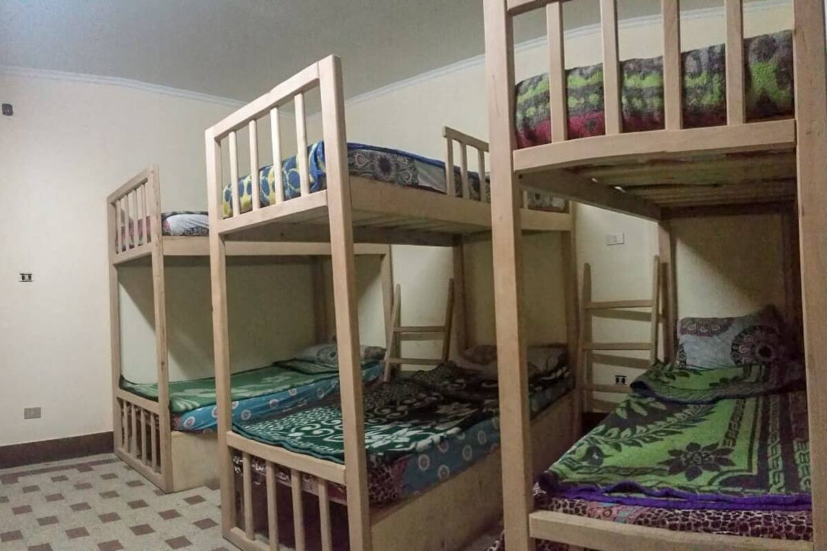 Basic Shared Dormitory | Premium bedding, memory foam beds, laptop workspace, soundproofing