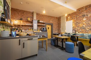 Daily buffet breakfast (EUR 14 per person)