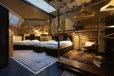 Appart-Raum | 1 bedroom, in-room safe, desk, laptop workspace