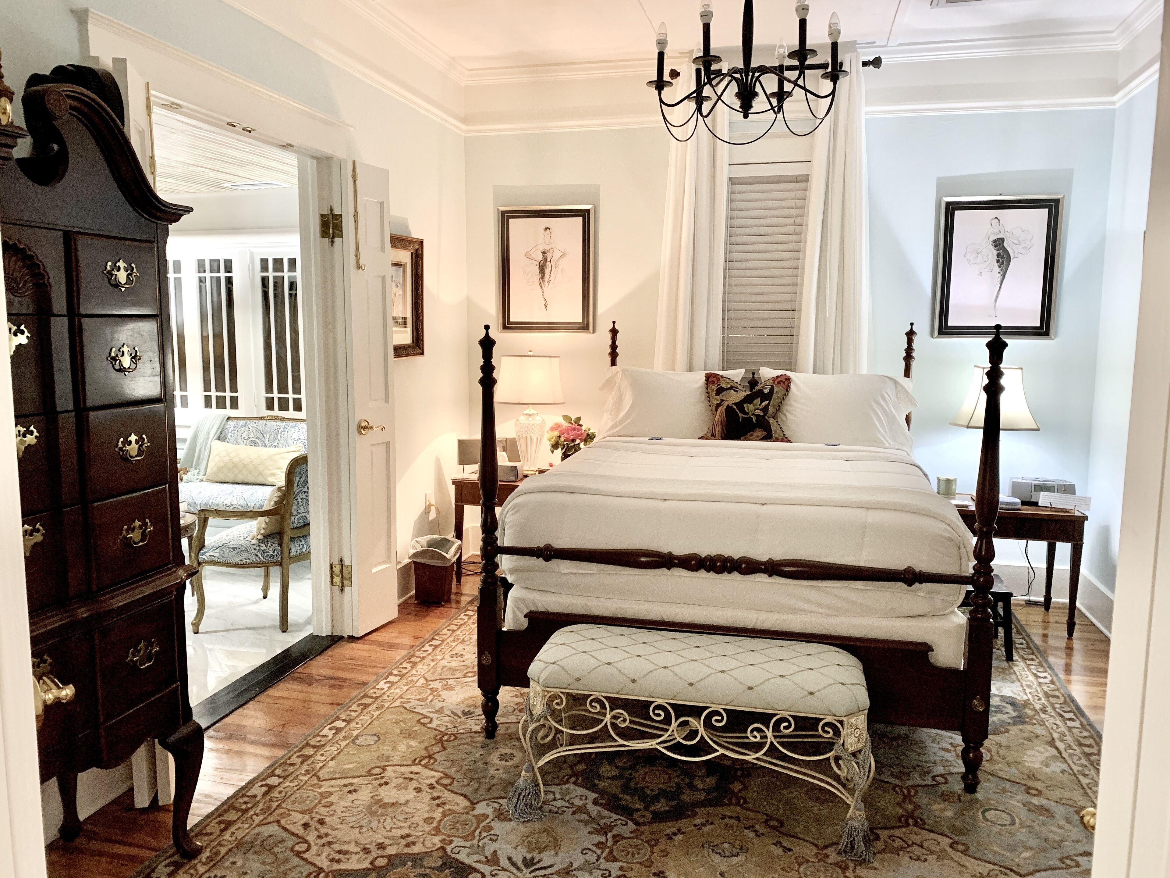 2 bedrooms, iron/ironing board, free WiFi, bed sheets