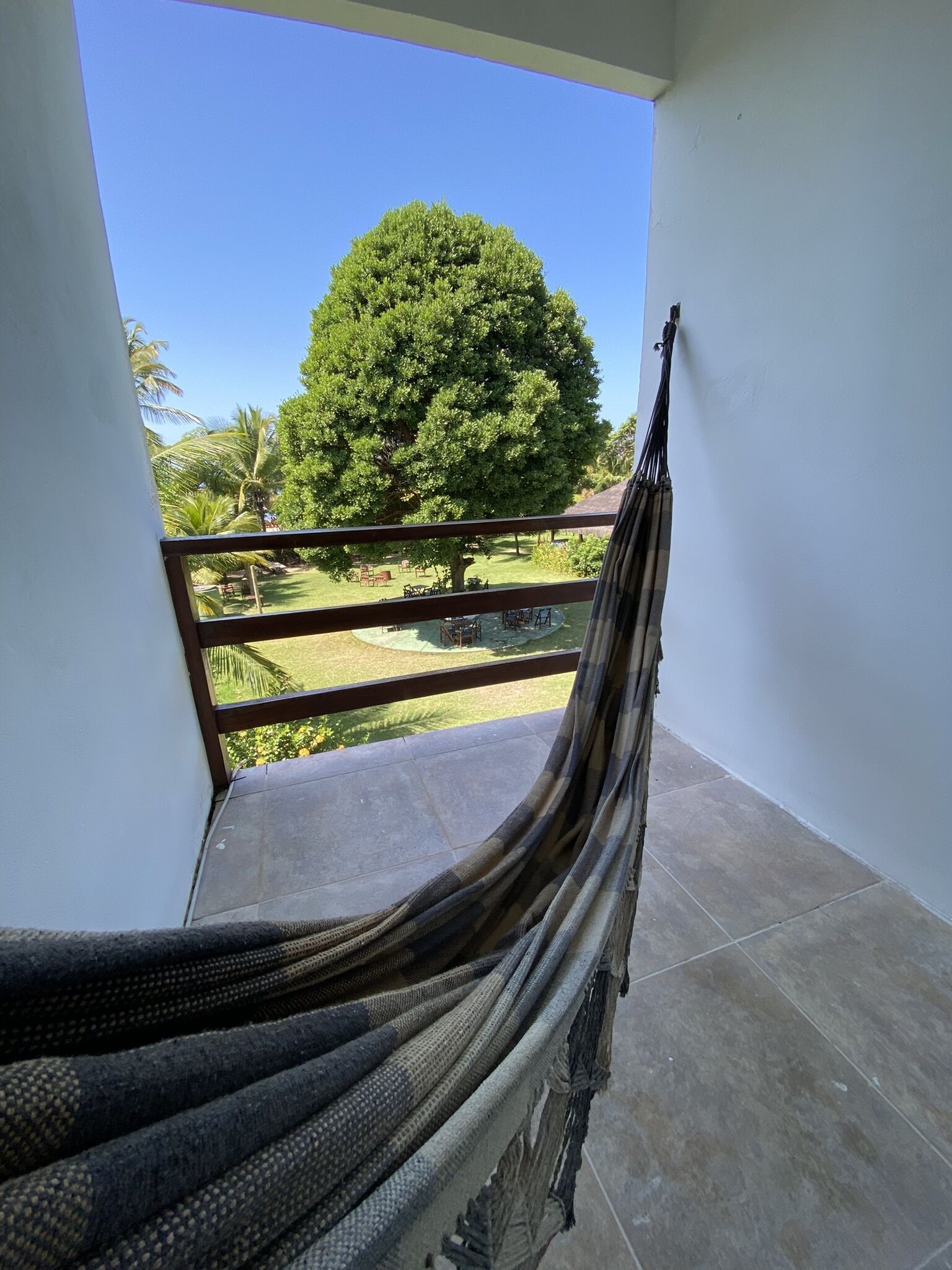 Vista del balcón