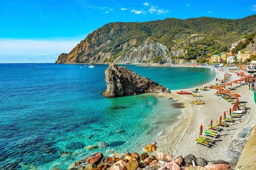 Luxus-Wohnung 20m vom Meer, Balkon, Meerblick WLAN in der Nähe von Cinque Terre