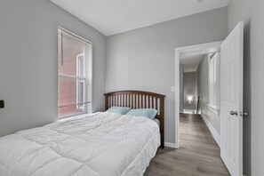 2 bedrooms, in-room safe, iron/ironing board, WiFi