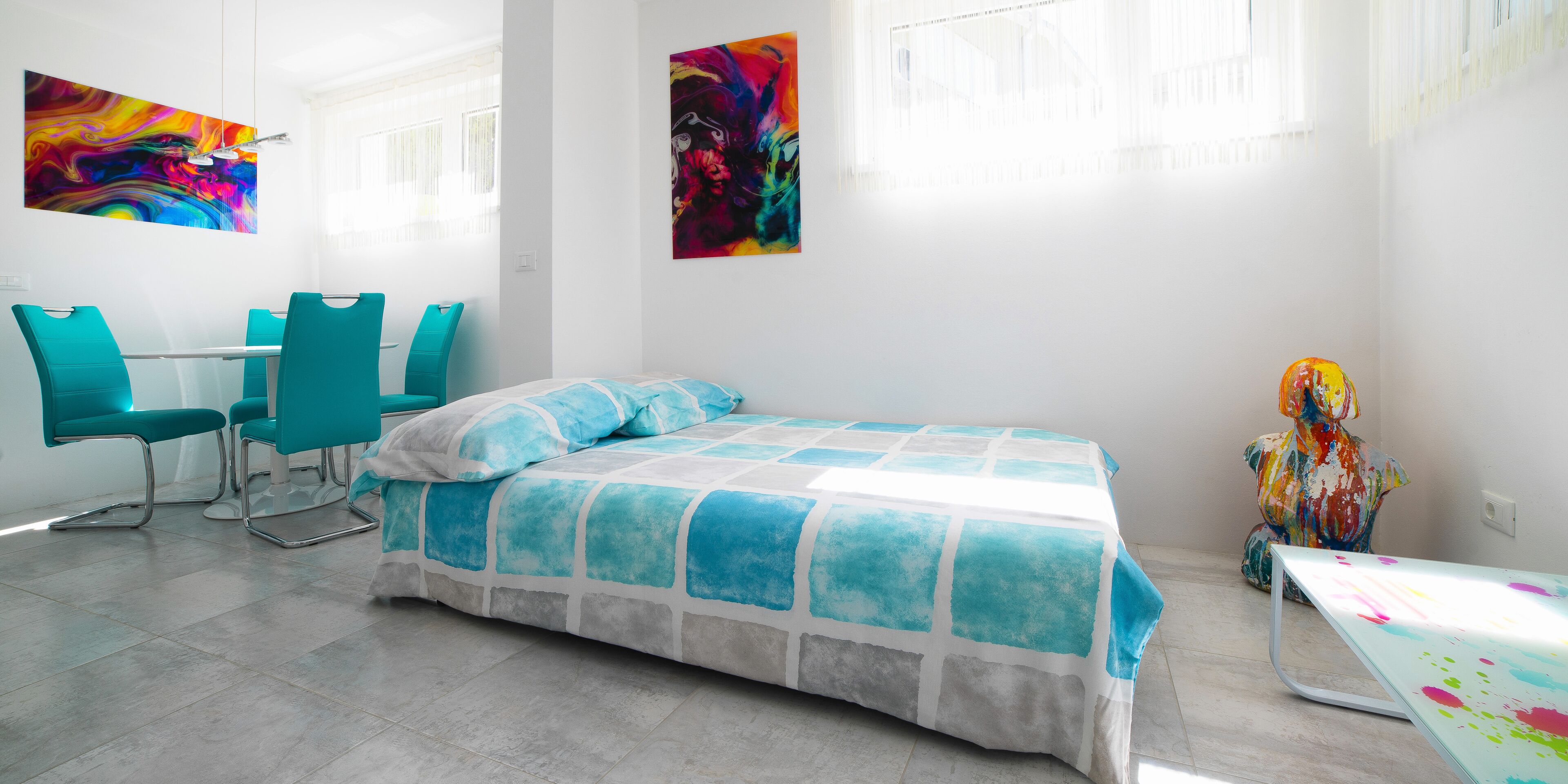 1 bedroom, iron/ironing board, free WiFi, bed sheets