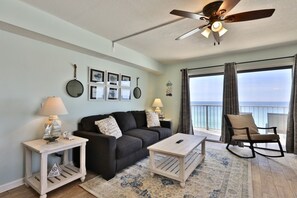 TV, DVD player, books