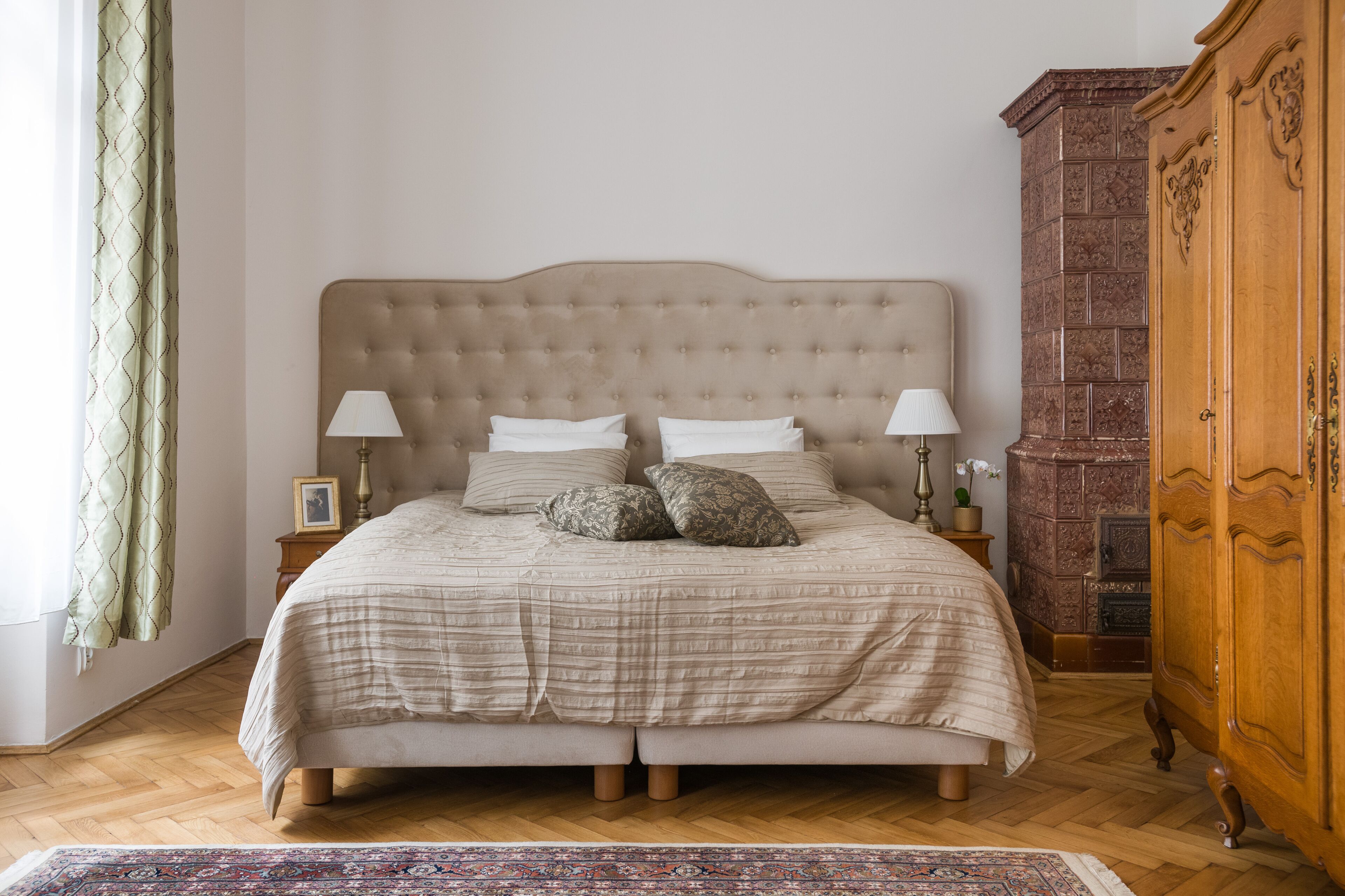 1 habitación, tabla de planchar con plancha, wifi y ropa de cama 