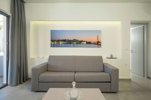 Smart TV - Luxury Suites | Modern Athina Suites In Platanias with Pool (Chania)