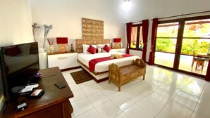 1 bedroom, minibar, in-room safe, desk - Cinta Cottages (Gili Trawangan)