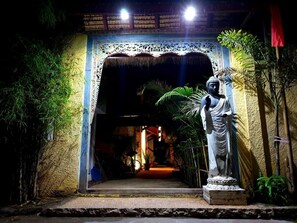 Façade de l’hébergement