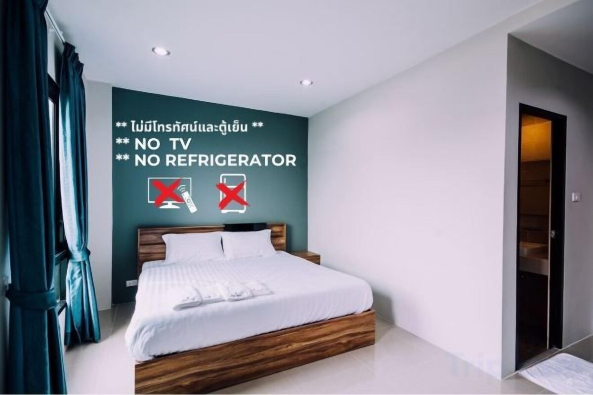 Literie hypoallergénique, minibar, bureau, rideaux d’obscurcissement