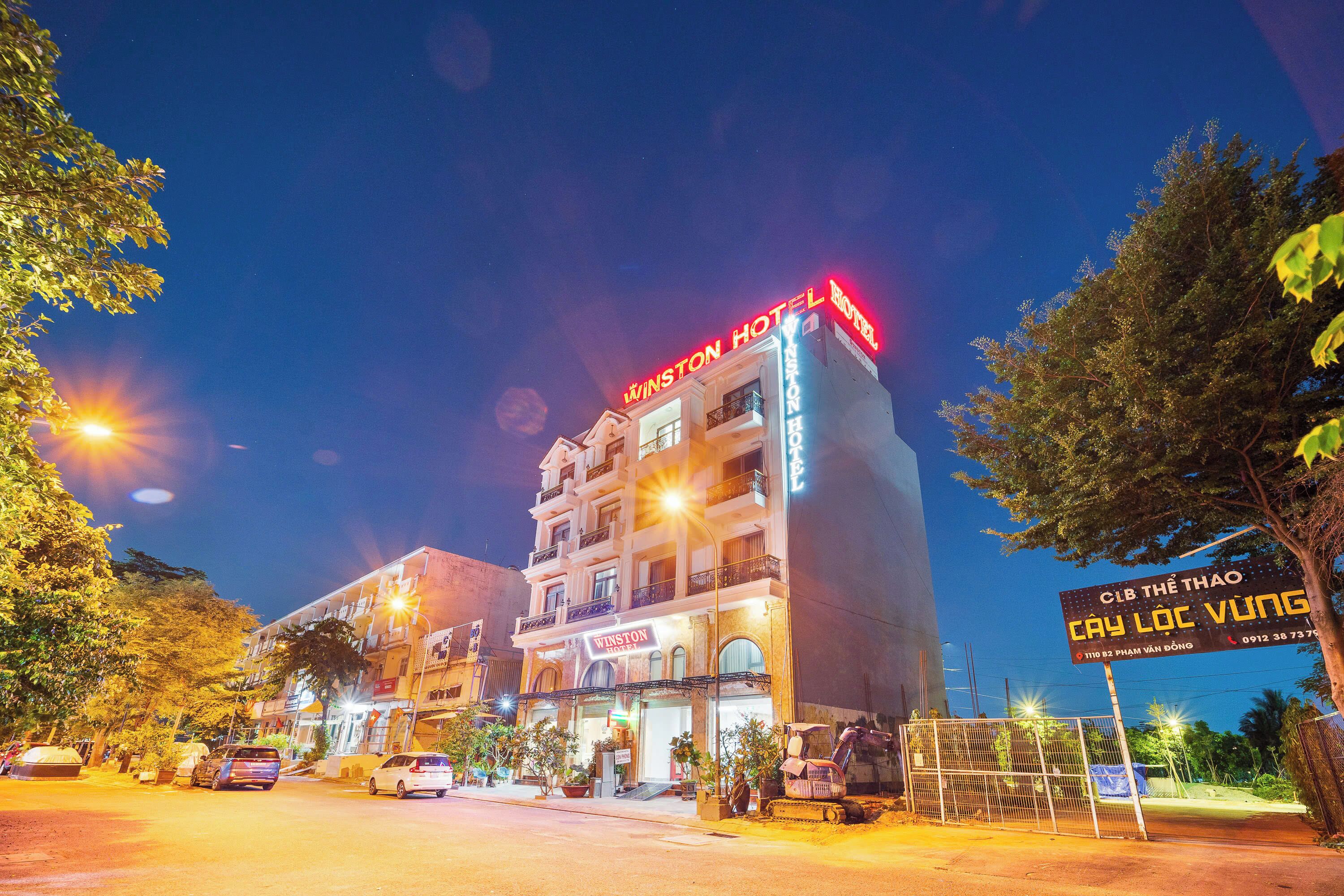 Mặt tiền nơi lưu trú