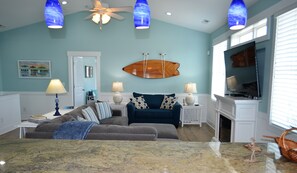 TV, Netflix, Hulu og strømmetjenester