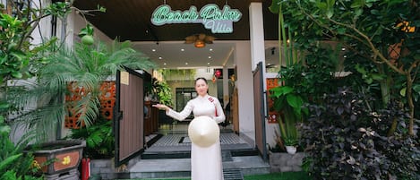 Façade de lâhĂ©bergement