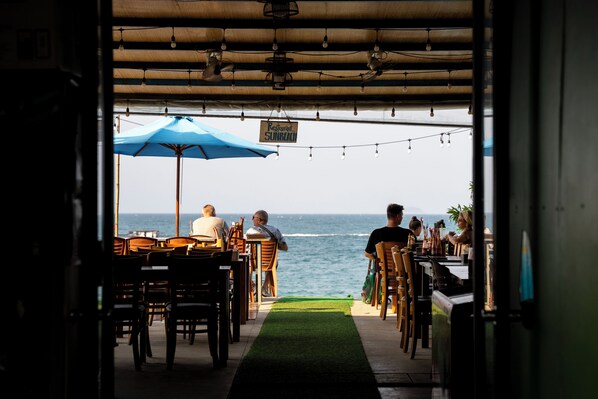 Beach nearby, white sand