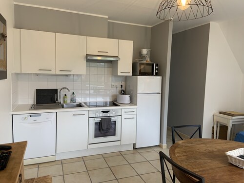 Charming duplex and charming residence in Hardelot ideally located