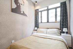 2 bedrooms, in-room safe, iron/ironing board, WiFi