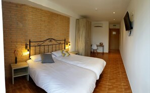 Comfort Double Room | Premium bedding, down comforters, desk, laptop workspace