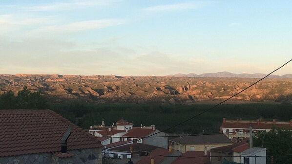 Blick von der Unterkunft