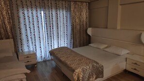 Hypo-allergenic bedding, individually decorated, individually furnished