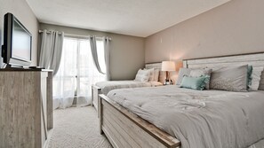 2 Schlafzimmer, Bügeleisen/Bügelbrett, kostenloses WLAN, Bettwäsche