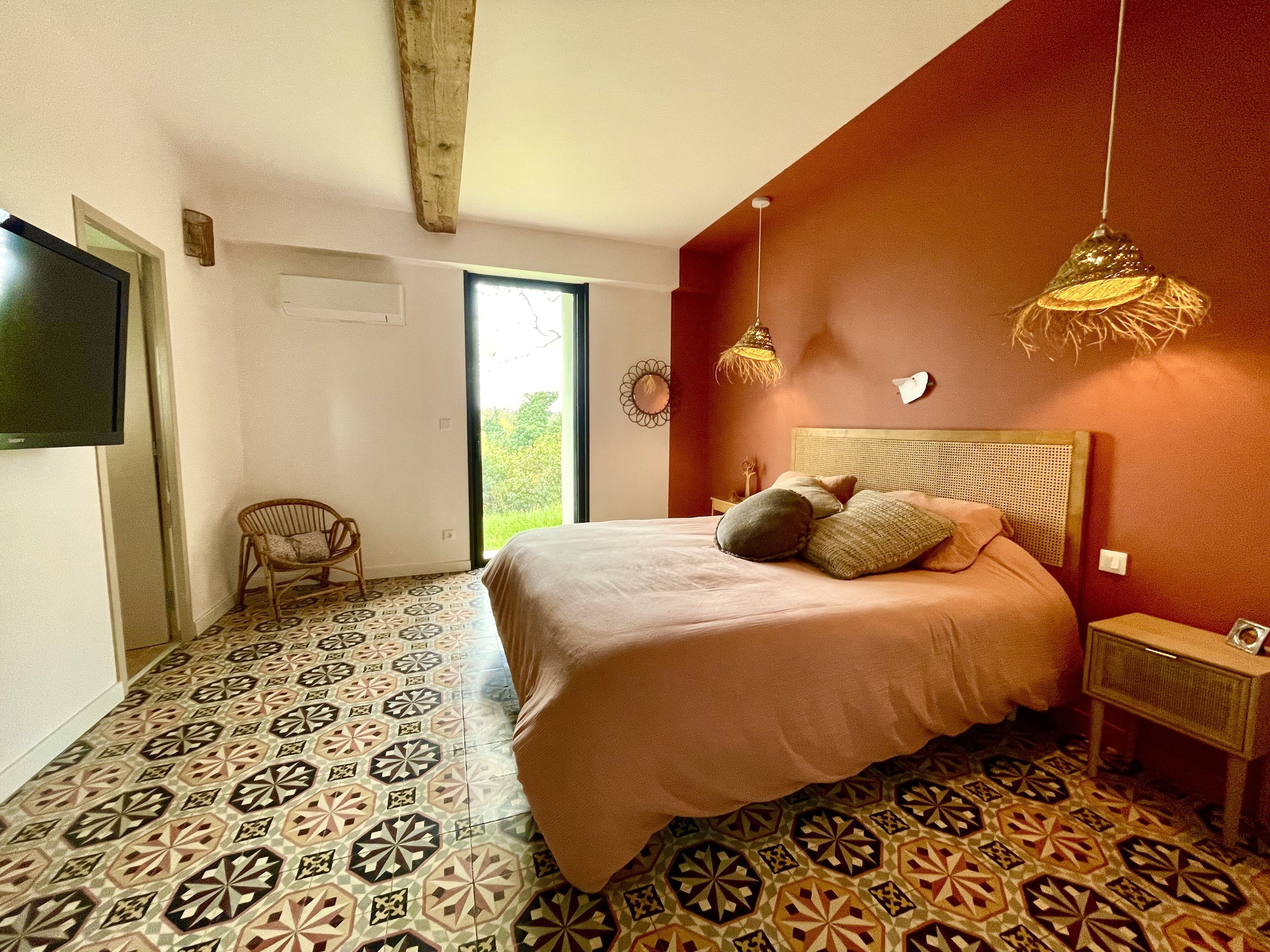 4 chambres, bureau, fer et planche à repasser, Wi-Fi gratuit