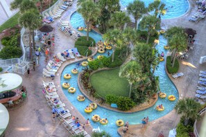 Indoor pool, outdoor pool