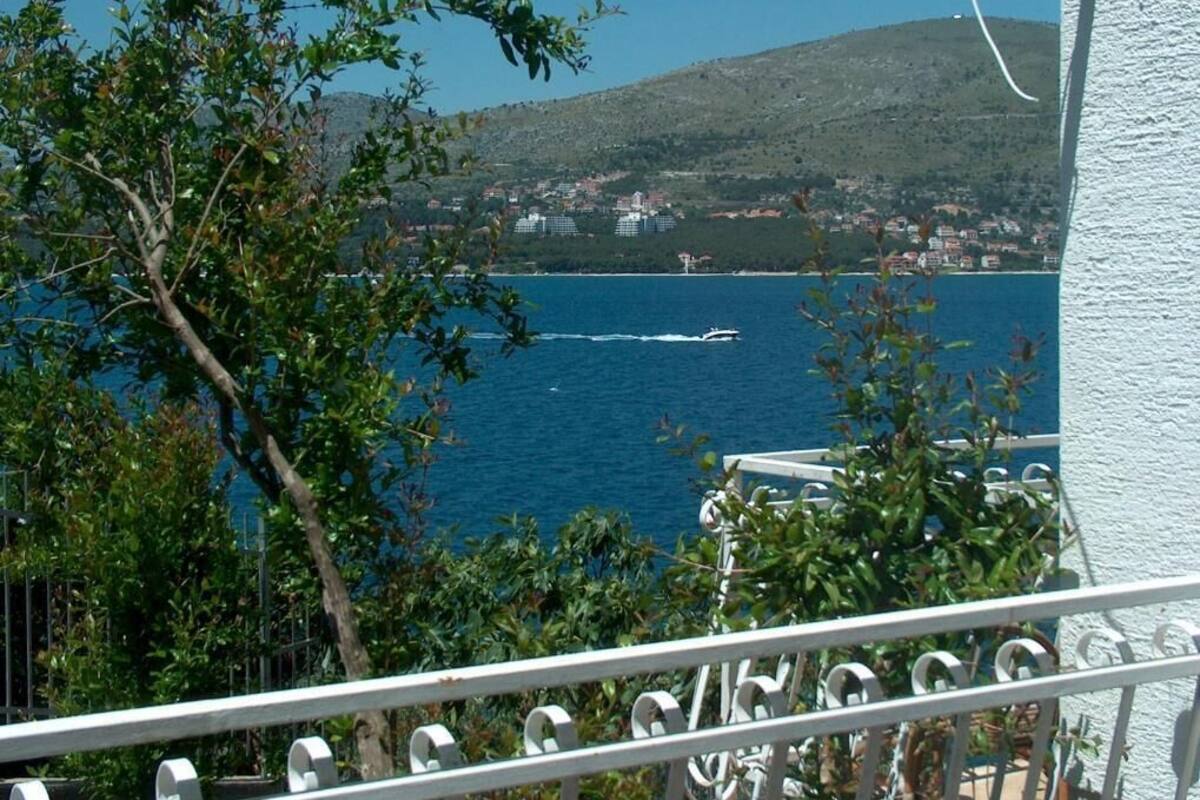 Studio, uitzicht op zee, op benedenverdieping | Uitzicht vanaf balkon