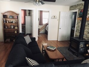 Smart TV, DVD player, video library