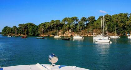 Golfe du Morbihan - Maison en bord de mer Ă Baden