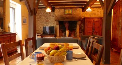 House for 4 with garden and sea view in Baden