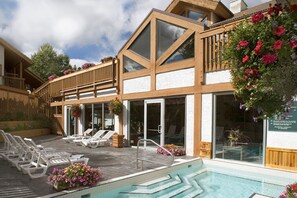Indoor pool, a heated pool