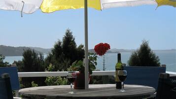 Comfort Double Room, Bay View | Terrace/patio