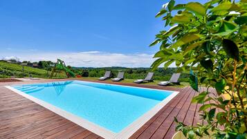 Una piscina climatizada