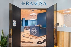 Lobby - Winter Waves: 1BR Oceanfront with Heated Pool (Virginia Beach)