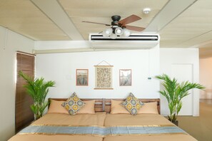 Departamento familiar, varias camas, para no fumadores, vista al jardín | 5 habitaciones y wifi gratis