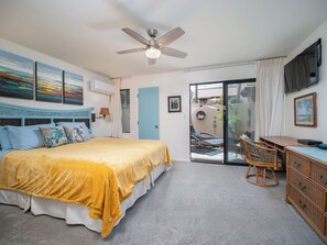 1 bedroom, in-room safe, desk, iron/ironing board