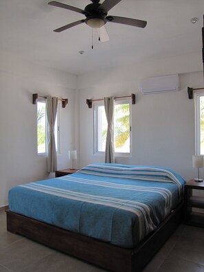 2 bedrooms, in-room safe, blackout curtains, iron/ironing board