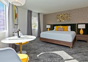 Pillowtop beds, in-room safe, laptop workspace, blackout drapes