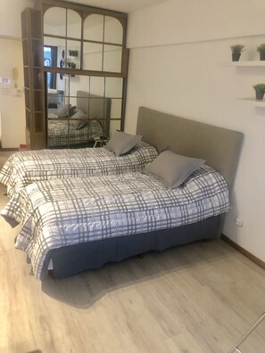 1 habitación, sistema de insonorización y wifi 
