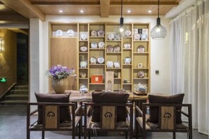 Sala de estar en el lobby