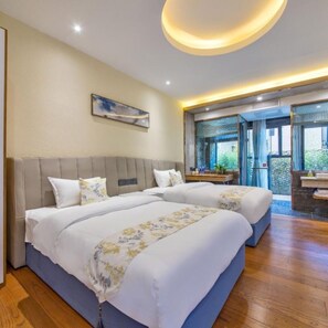 Chambre Majestueuse avec lits jumeaux | Wi-Fi gratuit