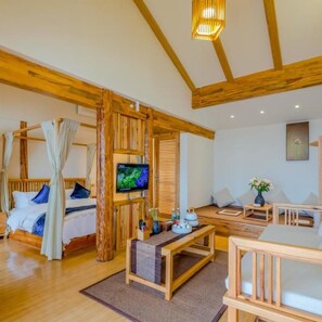 Habitación familiar | Área de sala de estar