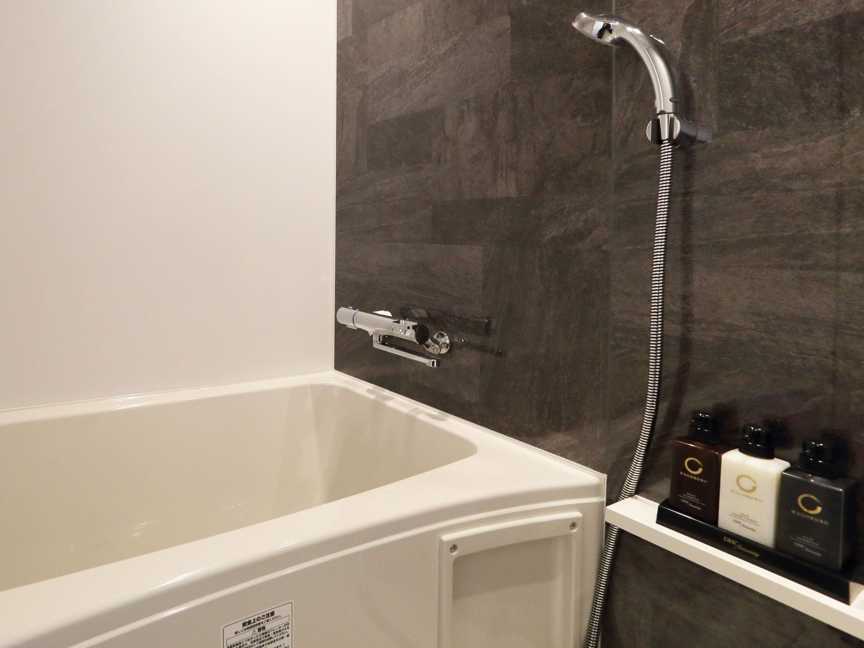 free toiletries, hair dryer, slippers, bidet