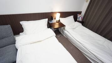 都會雙床房 | 書桌、隔音、熨斗/熨衫板、免費 Wi-Fi