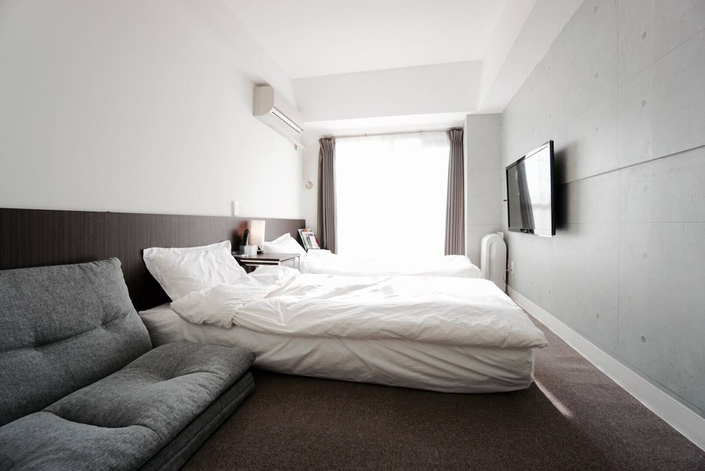 都會雙床房 | 書桌、隔音、熨斗/熨衣板、免費無線上網